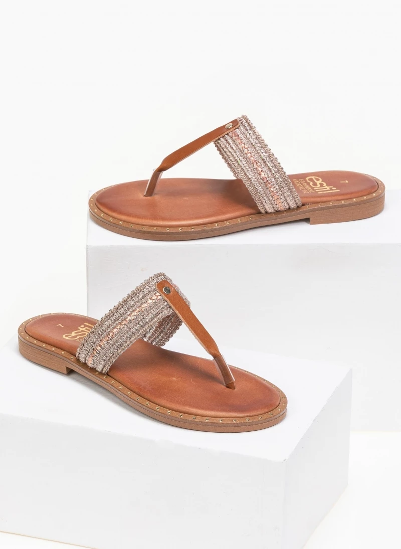 Η καλύτερη συμφωνία 🎉 Συμφωνίες ✨ Σανδάλια Estil δερμάτινα Boho - Χαλκός ✔️ 😀 - Image 8