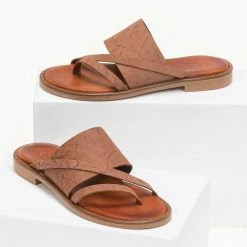 Φτηνός ✨ Τοπ 10 ✨ Σανδάλια δερμάτινα Estil με φάσα και λουράκια - Ταμπά 🔥 🧨