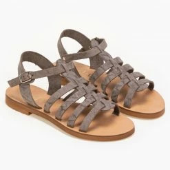 Flash Sale 🧨 Φτηνός 🔥 Πέδιλα Estil Gladiator - Τάουπε 🎁 🥰