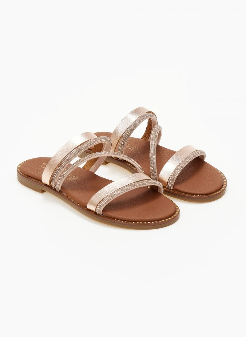 Καλύτερη πώληση 🛒 Εξοδος 👏 Σανδάλια δερμάτινα ESTIL - Χαλκός 🌟 🧨 - Image 6