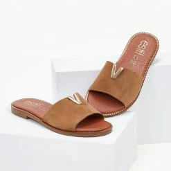 Τοπ 10 ✔️ Καλύτερες κριτικές για 🔔 Σανδάλια δερμάτινα Estil με διακοσμητικό στη φάσα - Κάμελ 👏 🛒