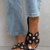 Κουπόνι 🎁 Flash Sale 🧨 Σανδάλια Nubuck Estil με τρουκς - Μαύρο 🤩 ✔️